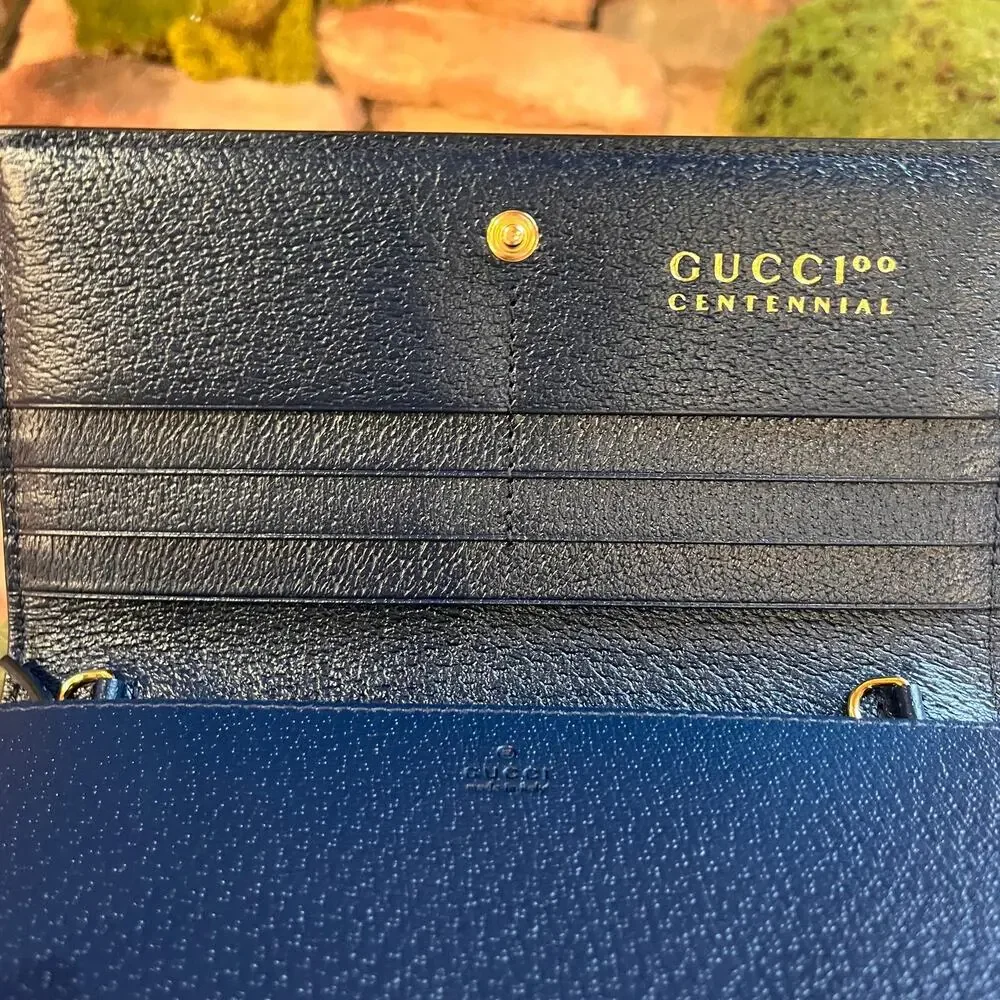 GUCCI 100 Centennial GG Kaleidoscope Wallet